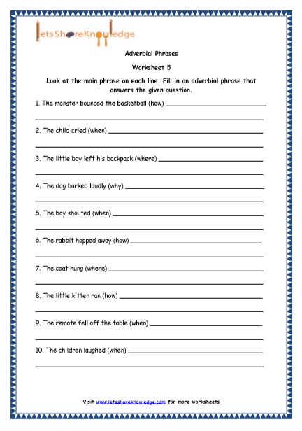 adverb of time worksheet for grade 1