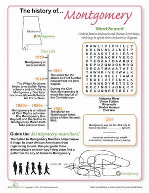 alabama history worksheet