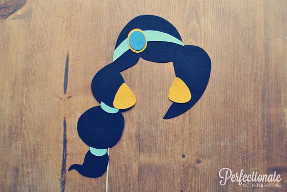 aladdin photo booth props printable