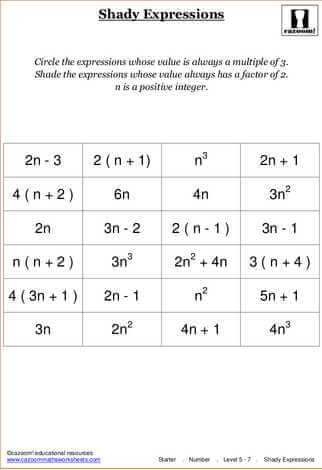 Fun Maths Puzzles | Cazoom Math Worksheets