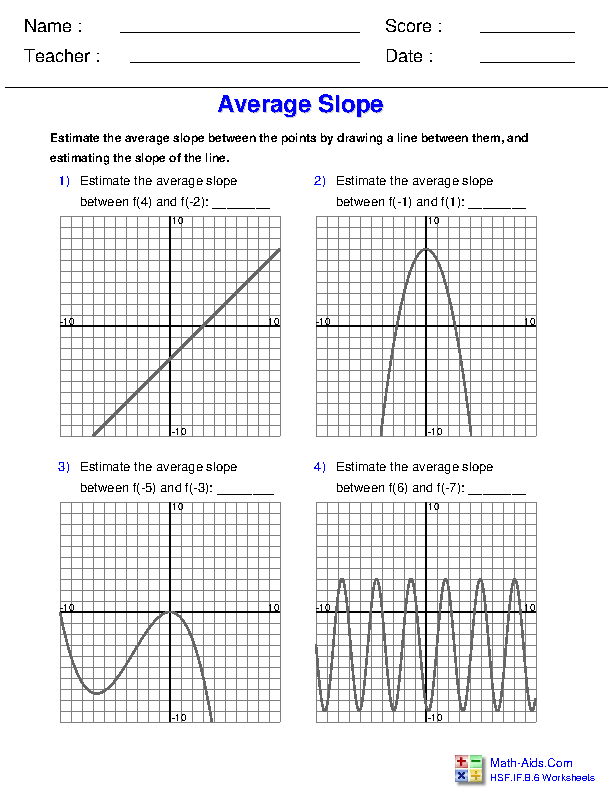 Composite Functions (B) Worksheet | Algebra II PDF Worksheets ...