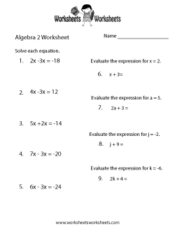 algebra 2 probability worksheet
