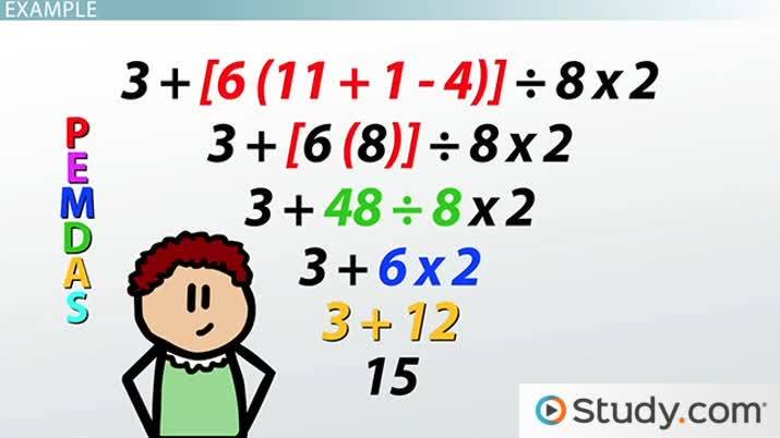 algebra order of operations