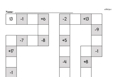 Math Puzzle Worksheets For Kids in 1st to 6th Grades | edHelper.com
