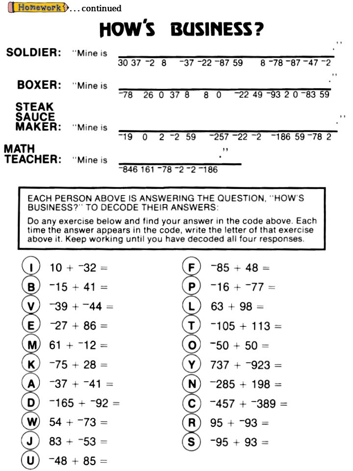 algebra with pizzazz 161