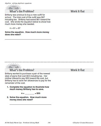 algebra with pizzazz worksheet answers pg 53