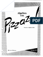 algebra with pizzazz worksheet pdf