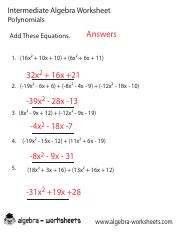 polynomials-intermediate-algebra-worksheet-answers.pdf ...