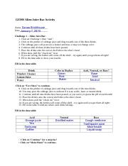 alien juice bar worksheet