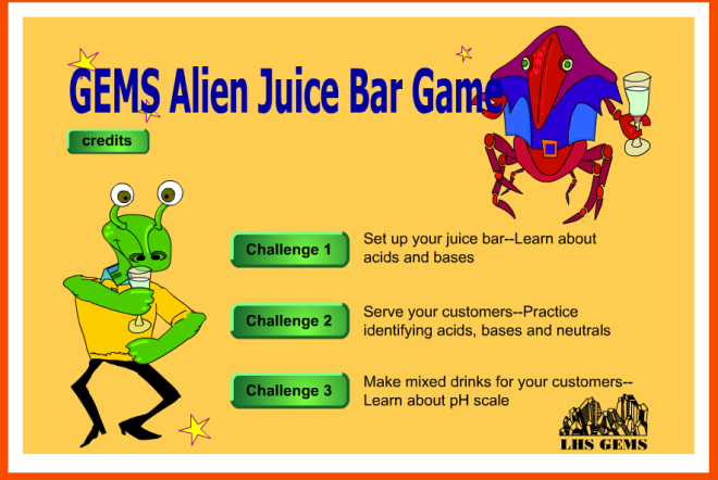 alien juice bar worksheet