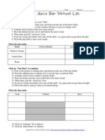 alien juice bar worksheet