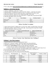 alien juice bar worksheet