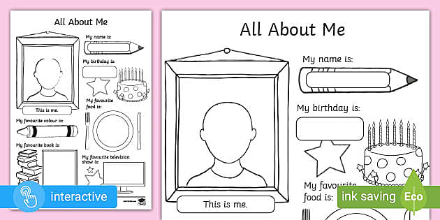 All About Me | Back To School Resources | Twinkl South Africa