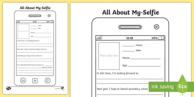 all about me worksheet high school