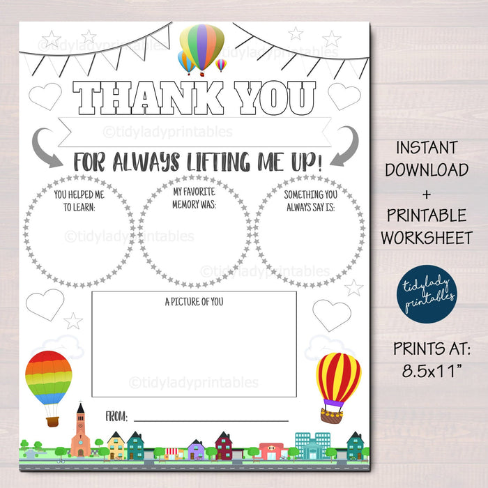 Covered in Mod Podge: All About My Teacher Printable