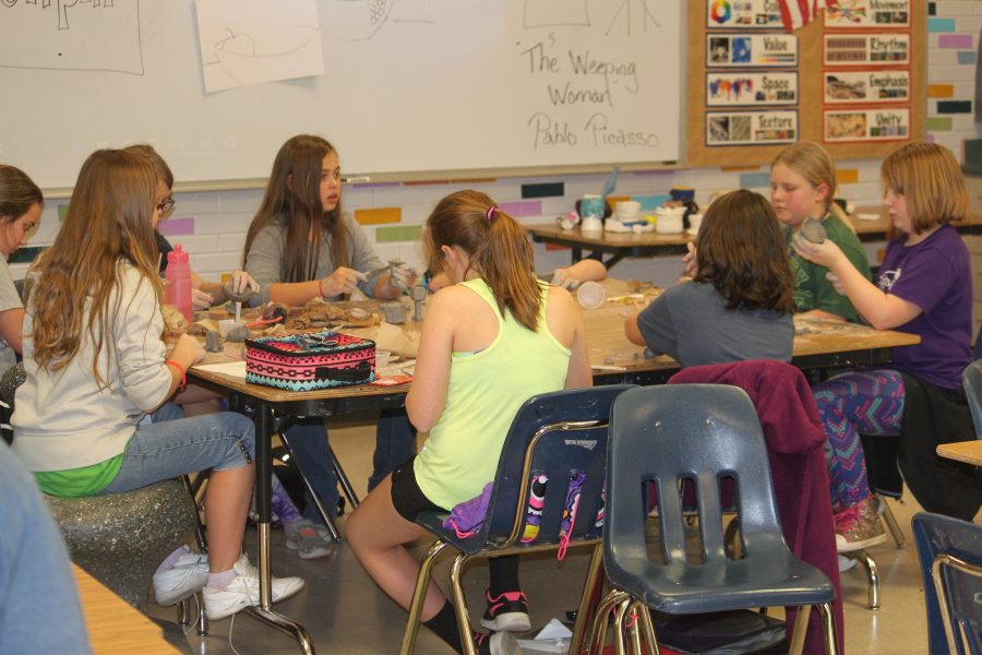 all middle school art club