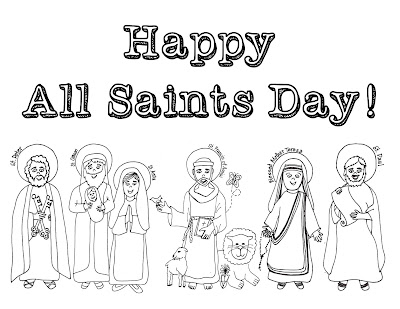 all saints day worksheet