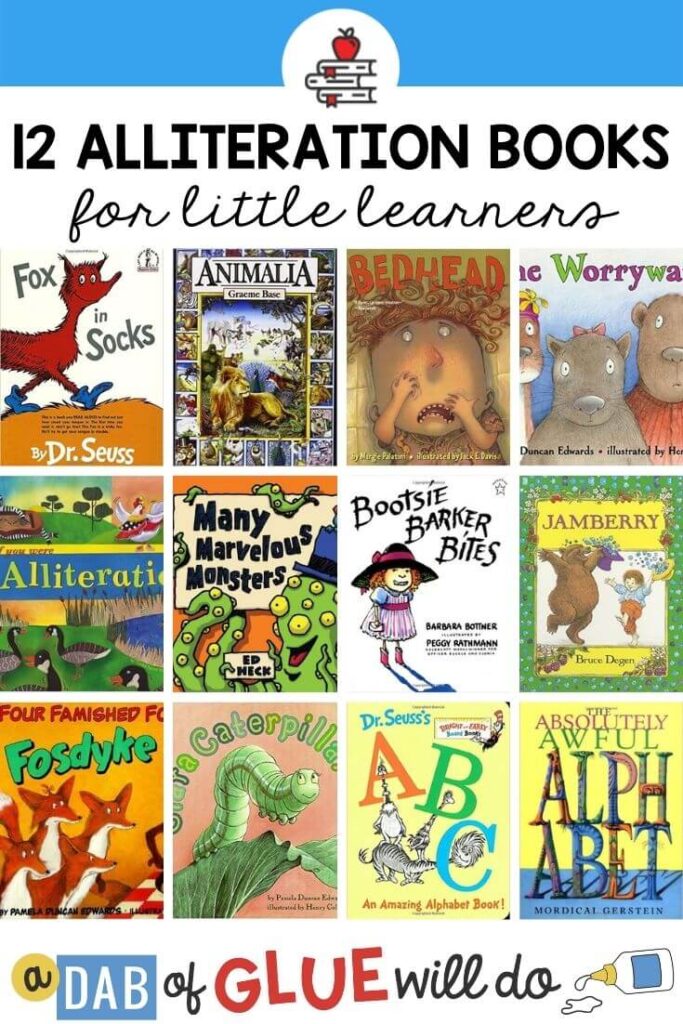 12 Alliteration Books for Little Learners -