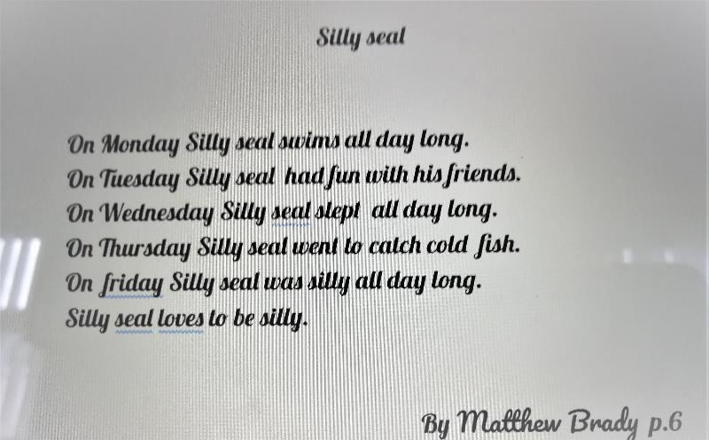 Alliteration poems by P.6