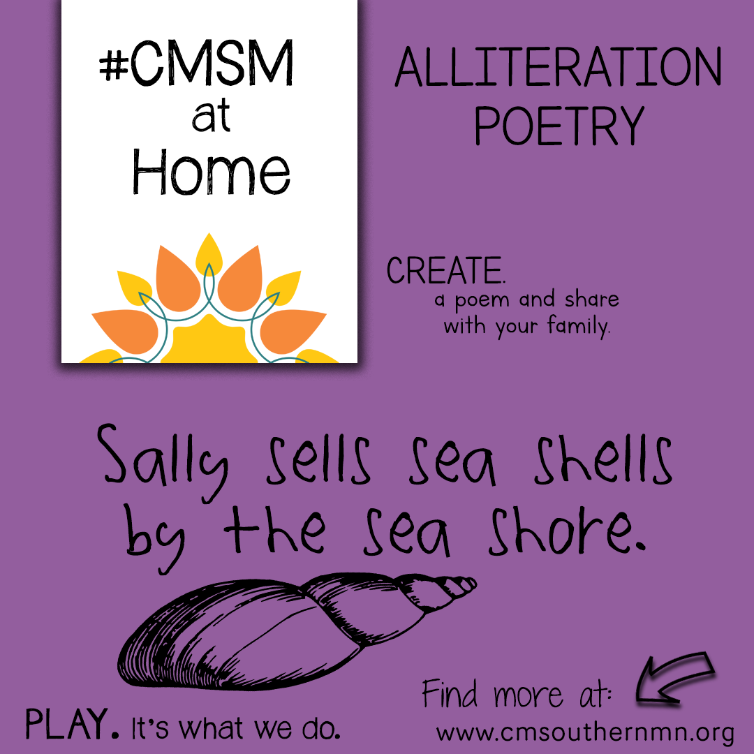Alliteration Poetry | CMSMatHome - Childrens Museum of Southern ...
