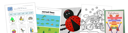 Kids Crafts, Kids Activities, Worksheets, Coloring Pages and More ...