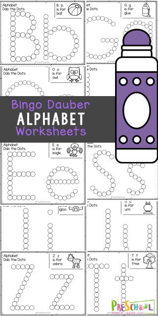 alphabet dot to dot worksheet