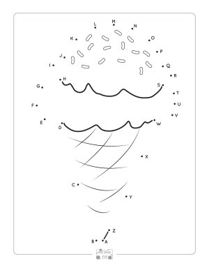 alphabet dots worksheet