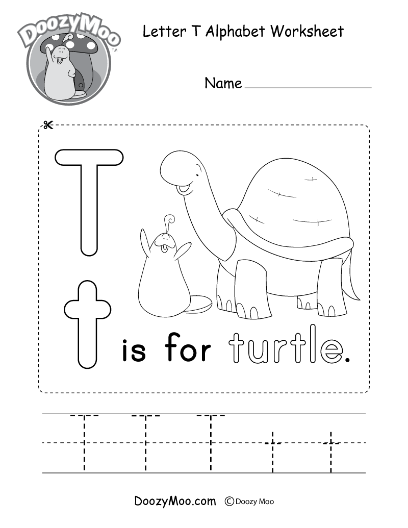 Alphabet Worksheets (Free Printables) - Doozy Moo
