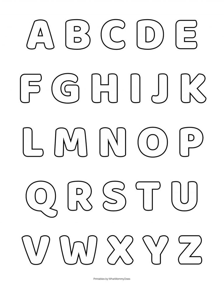alphabet printables