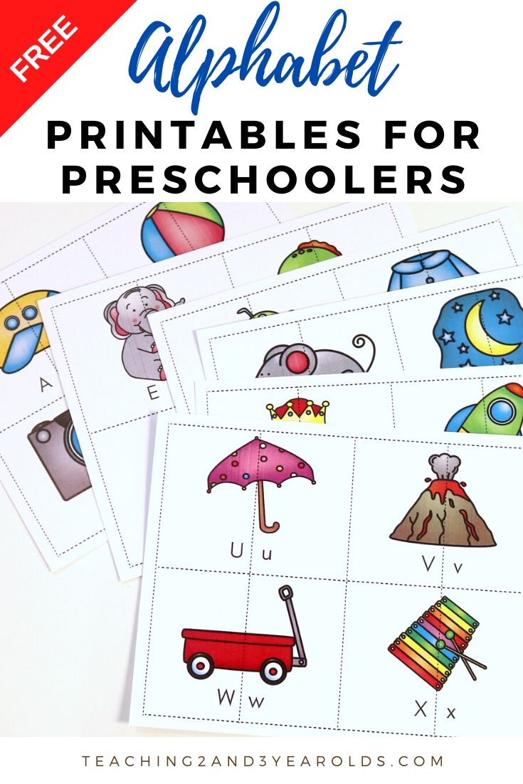alphabet worksheet 3 year old