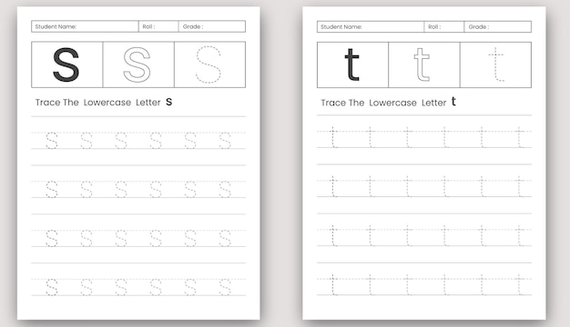 alphabet worksheet homeschool
