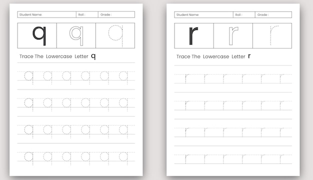 alphabet worksheet homeschool