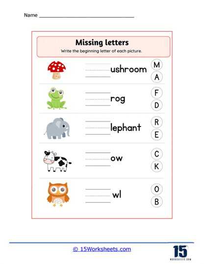 Writing Letters Worksheets - 15 Worksheets Library