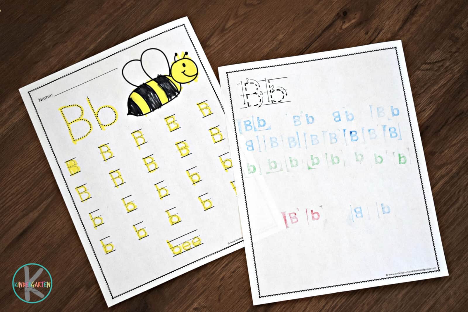 alphabet writing worksheet for 1st grade