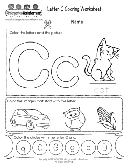 Alphabet Worksheets for Kindergarten (Free Printables)