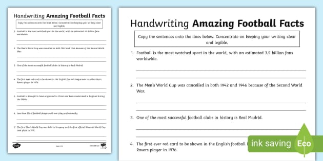 amazing handwriting worksheet