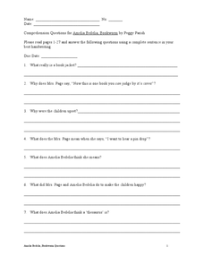 amelia bedelia idioms worksheet