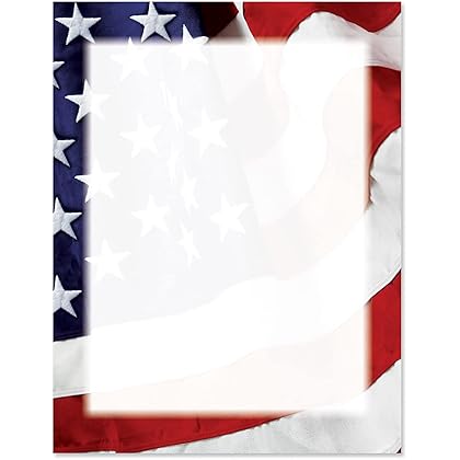 american flag stationery printable free