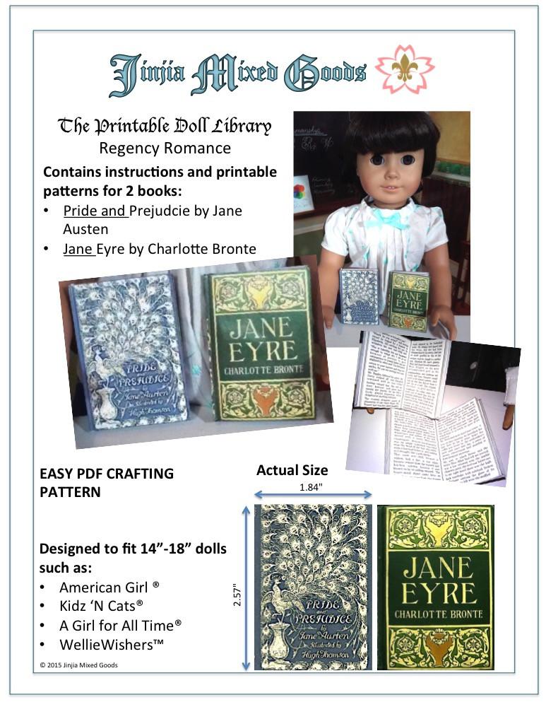 american girl doll sized printables