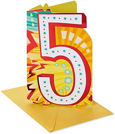 Amazon.com : American Greetings 5th Birthday Card (Awesome ...