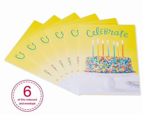 American Greetings #32 Birthday Cards (Celebrate), 6 ct - Harris ...