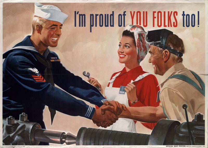American Labor &  Propaganda Posters of WWII - RelicRecord