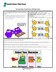 DNA Replication Amoeba Sister worksheet.pdf - Isha Patel Amoeba ...