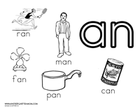 an family worksheet