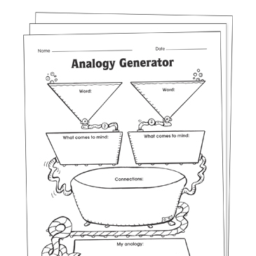 analogy worksheet for 4th graders