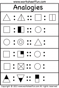 Analogies Worksheets / FREE Printable Worksheets - Worksheetfun