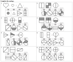 Analogies - Printables and Worksheets