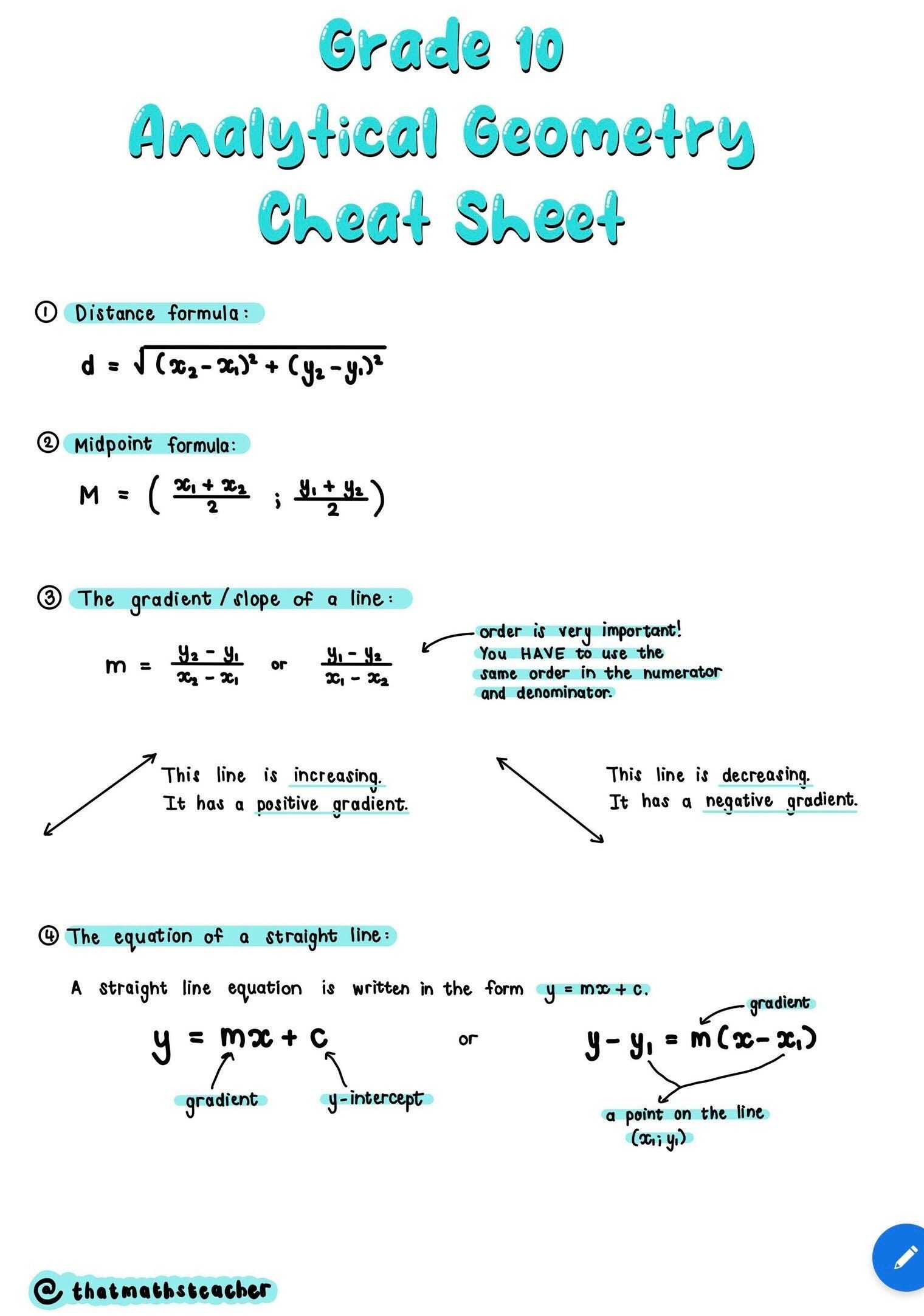 Analytic Geometry Worksheet Practice Problems And Solutions Analytic Geometry Worksheet Practice Problems And Solutions