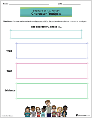 Ultimate Character Analysis Worksheet &  Template Guide