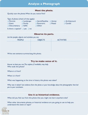 Meet Our New Document Analysis Worksheets! - Education Updates